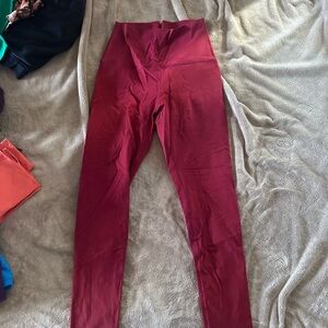 Born Primitive Burgundy Leggings